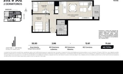 Alquiler Apartamento 2 Dormitorios en el Centro
