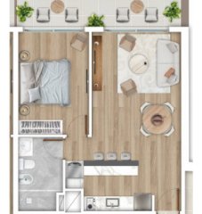 Venta Espectacular Apartamento De 1 Dormitorio Con Garaje En El Cordón!  cod 1177
