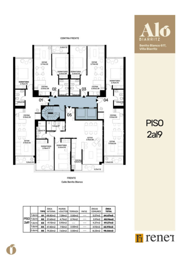 Apartamento ID.1111 - Venta Apartamento 2 dormitorios Punta Carretas (cod 1111)