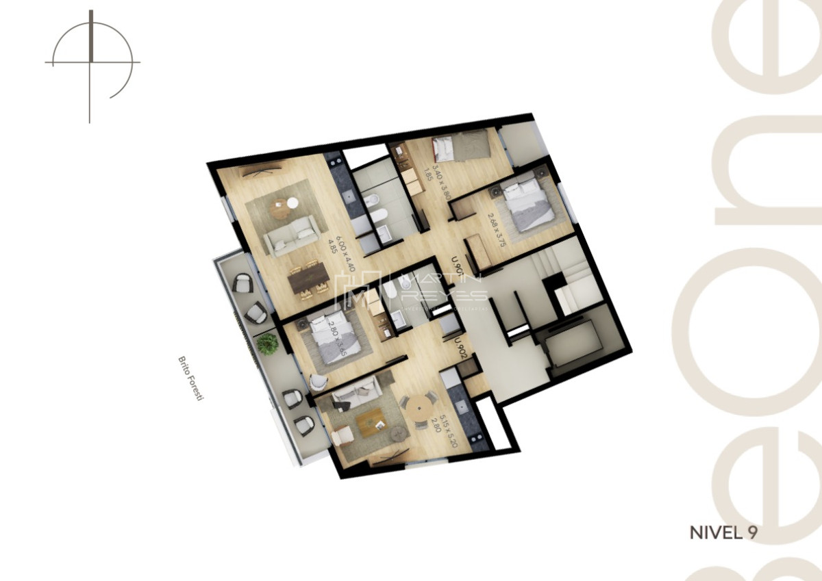 Apartamento ID.1377 - Venta Apartamento 1 Dormitorio en La Blanqueada (cod 1377)