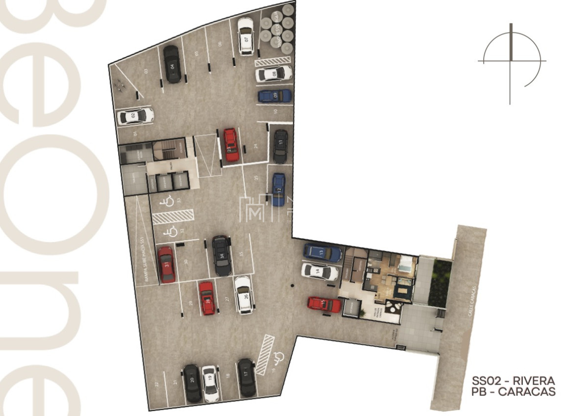 Apartamento ID.1275 - Venta de Monoambiente  Buceo en Pozo (cod 1275)
