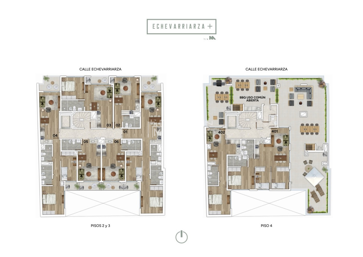 Apartamento ID.1505 - Venta de Monoambiente en Pocitos (cod 1505)
