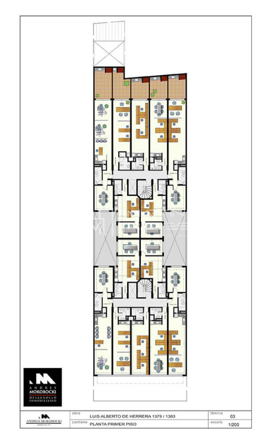 Apartamento ID.996 - Alquiler Apartamento 1 Dormitorio Pocitos Nuevo