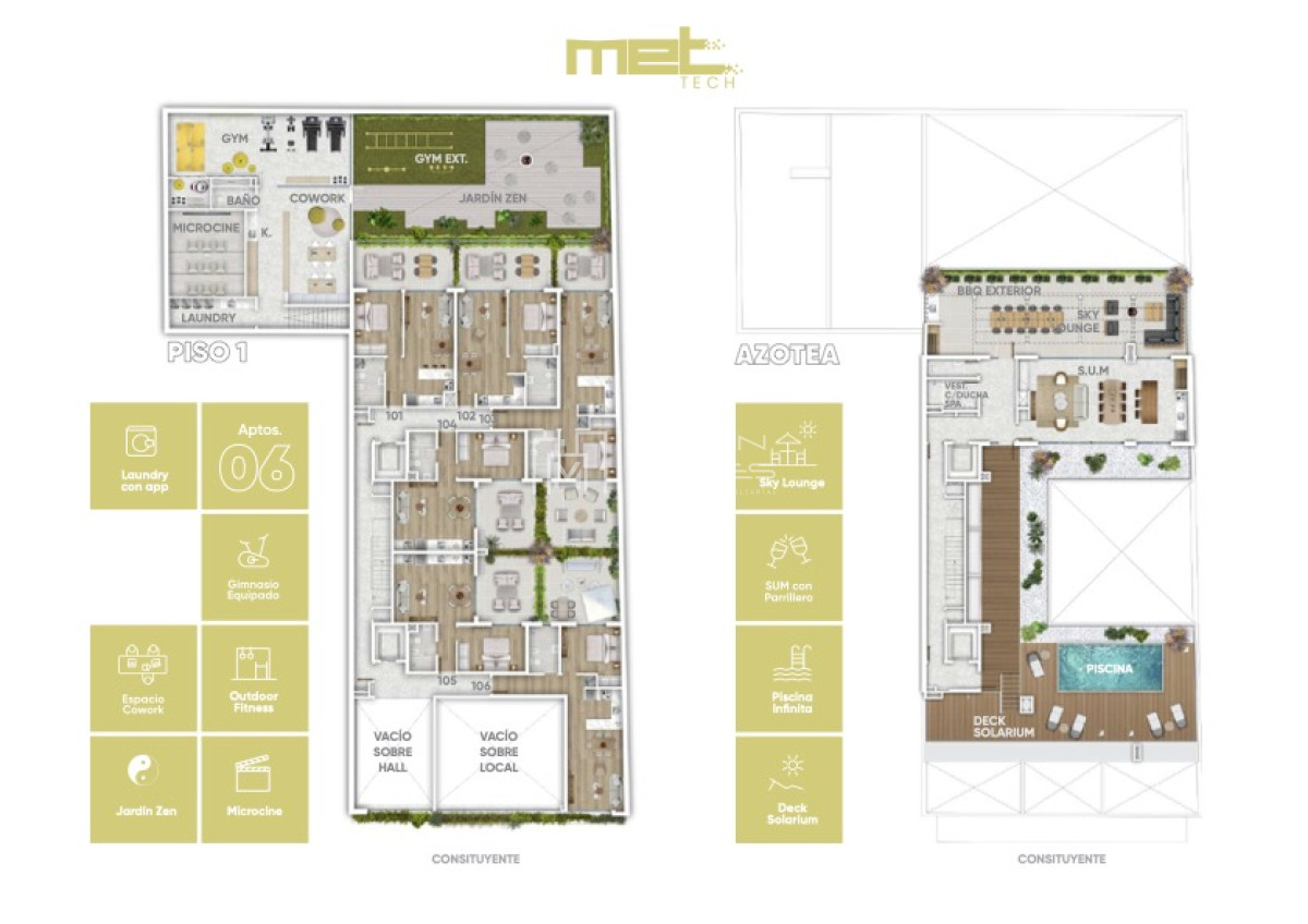 Apartamento ID.185 - Venta Apartamento Monoambiente Cordón (COD 185)