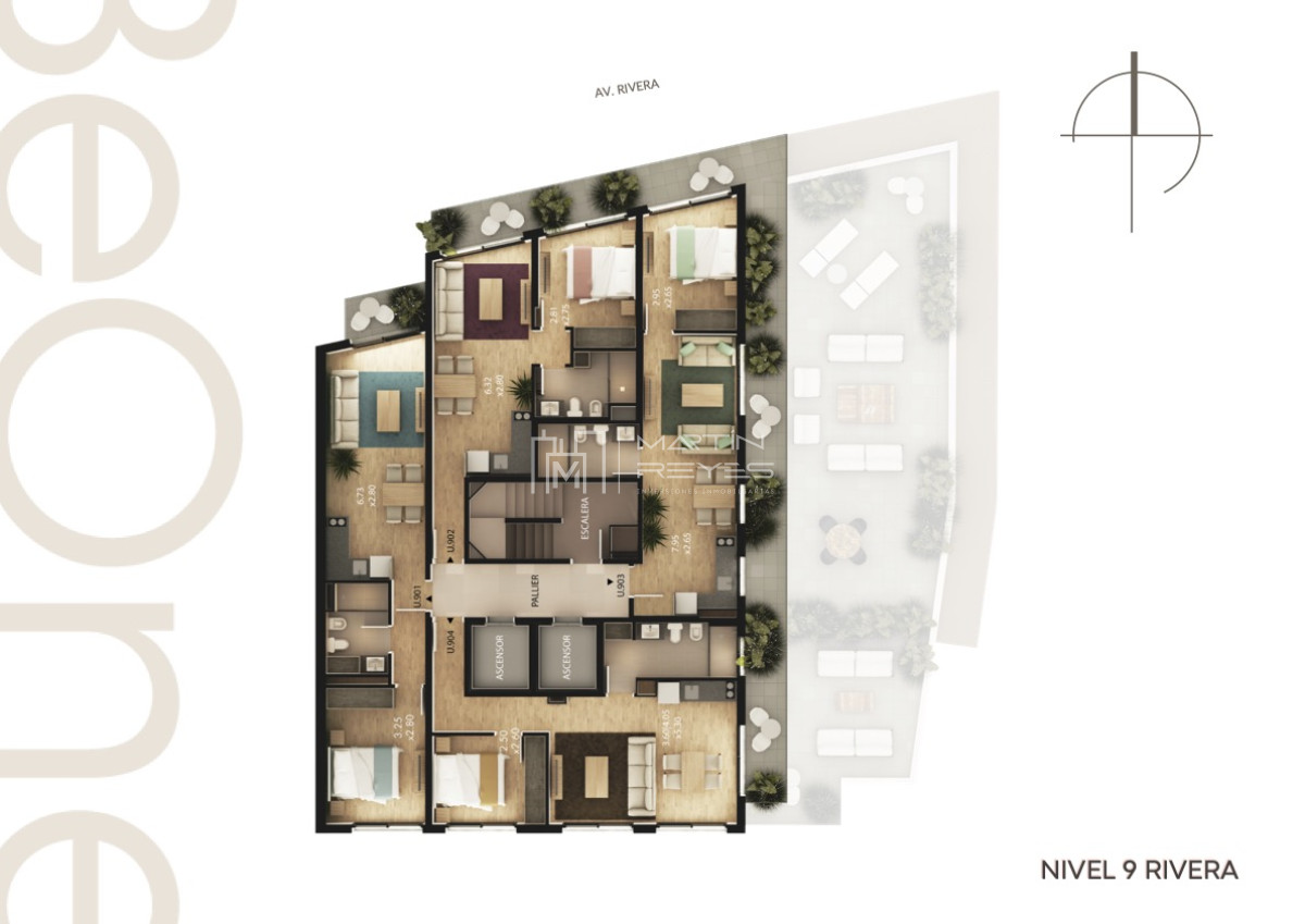 Apartamento ID.1351 - Venta Apartamento 1 dormitorio en Buceo  (cod 1351)