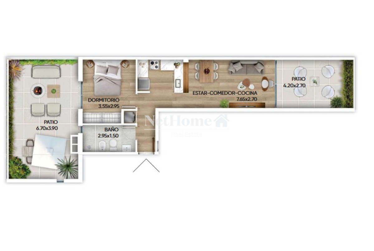 Apartamento ID.412 - Apartamento en Venta - Parque Rodó, Montevideo