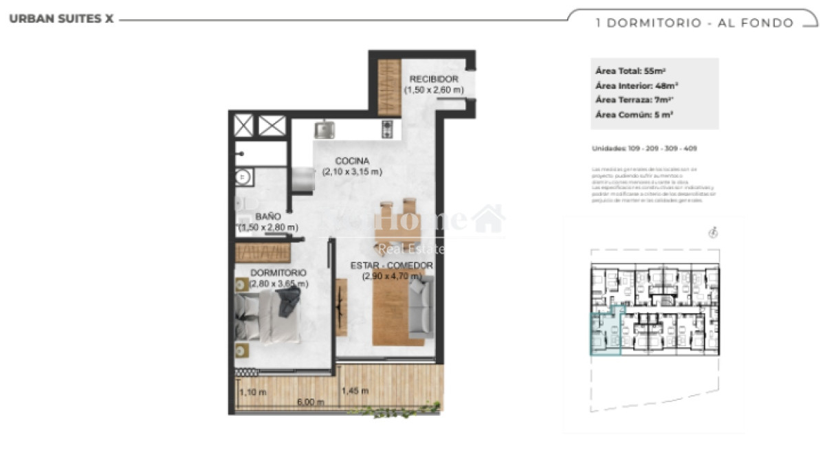 Apartamento ID.433 - Apartamento de 1 dormitorio a la venta