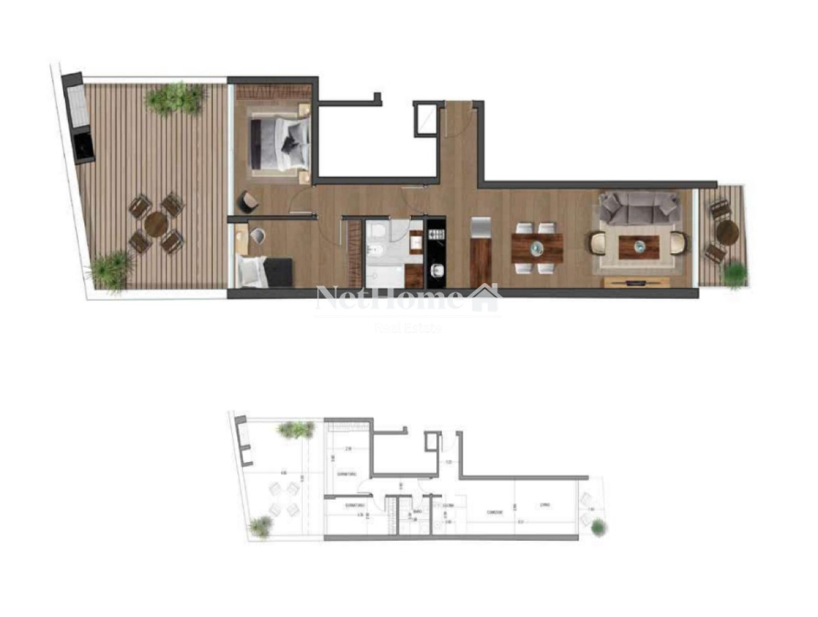 Apartamento ID.427 - Apartamento en venta de 2 dormitorios en Punta Carretas