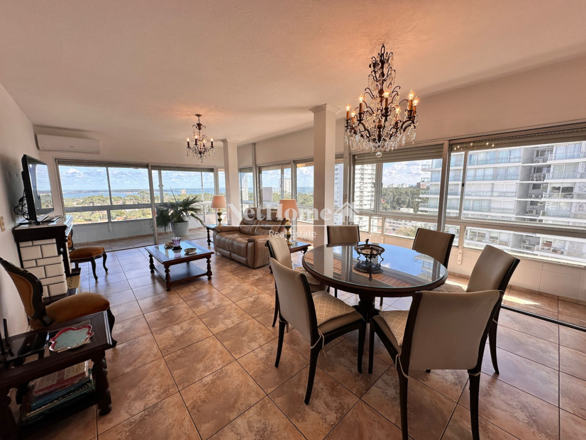 Apartamento ID.994 - Penthouse sobre Roosevelt 2 dorm amplias vistas Punta del Este