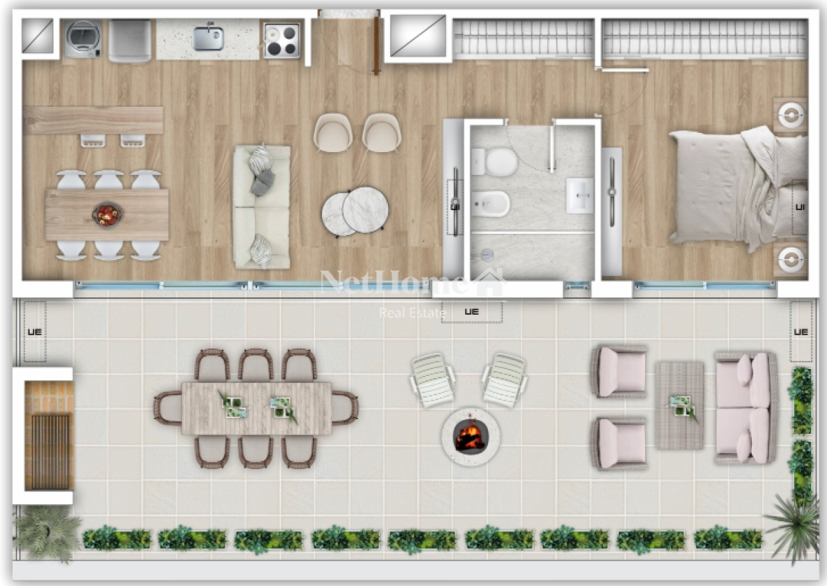 Apartamento ID.421 - Apartamento de 1 dormitorio en Venta en Centro, Montevideo 