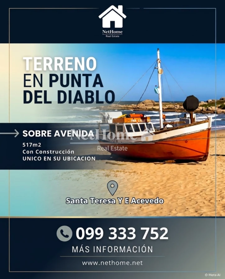 Terreno ID.1118 - Terreno en Avenida Principal