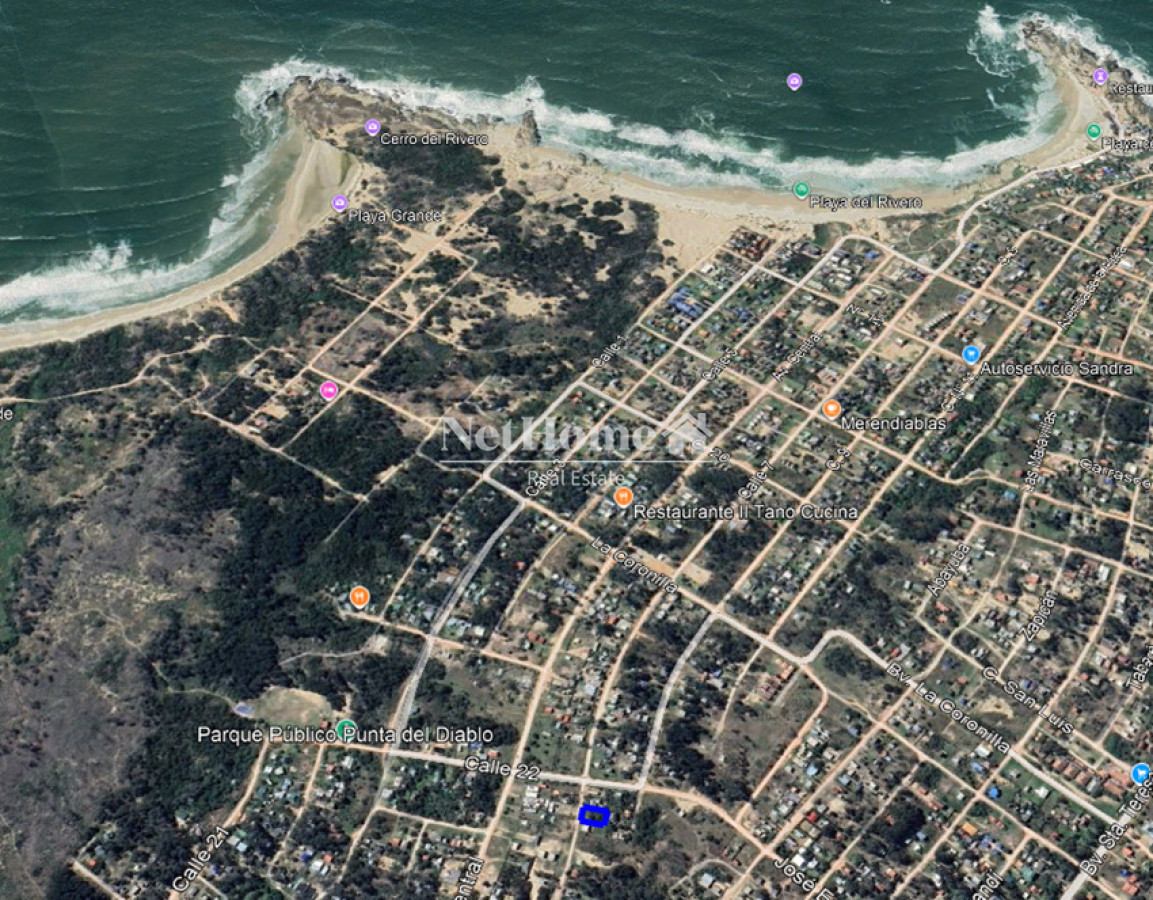 Terreno ID.973 - Terreno 500 mts Punta del Diablo