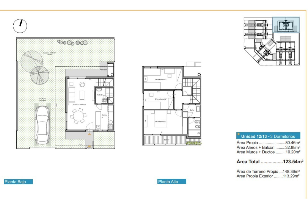 Apartamento ID.59 - Mar Sereno 7 Apartamento Duplex 3 Dormitorios Garage Ciudad De La Costa Acepta Banco Financiacion
