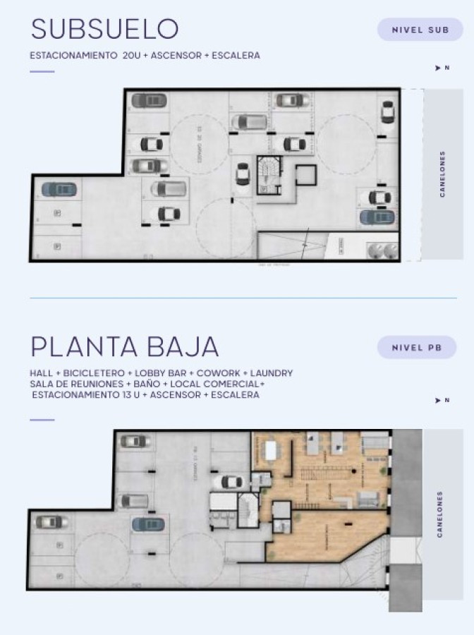 Apartamento ID.302 - Nouveau Soho Palermo monoambiente opcion garage en obra