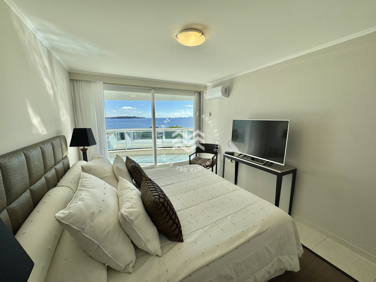 Apartamento ID.479 - VENTA Primera línea 2 dormitorios ensuite, playa mansa zona Enjoy