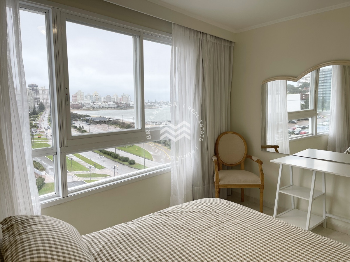 Apartamento ID.79 - ALQUILER Temporada anual o invernal 3 dormitorios en suite con vista al mar Playa Mansa
