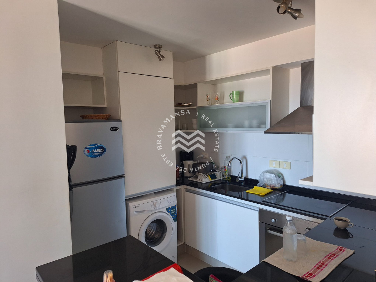 Apartamento ID.202 - ALQUILER ANUAL 2 dormitorios con vista al mar en Playa Brava, Punta del Este