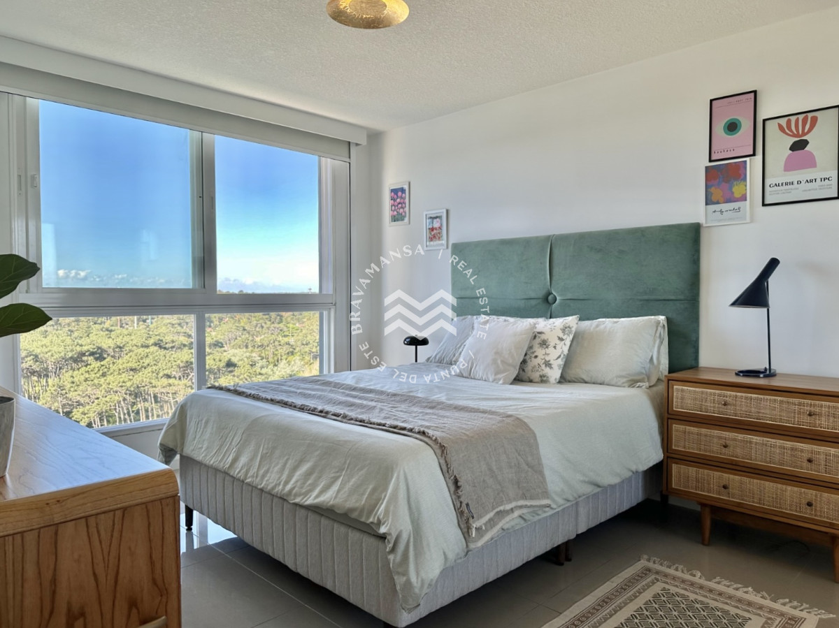 Apartamento ID.175 - ALQUILER DE VERANO 1 dormitorio moderno Torre One Punta del Este