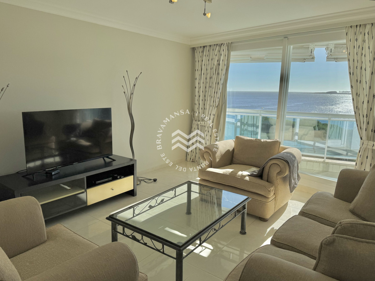 Apartamento ID.426 - Temporada 2026, Apto 2 dormitorios ensuite primera línea playa mansa