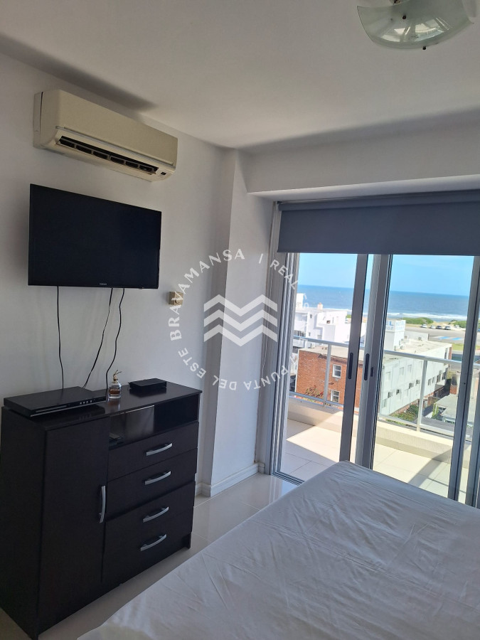 Apartamento ID.202 - ALQUILER ANUAL 2 dormitorios con vista al mar en Playa Brava, Punta del Este