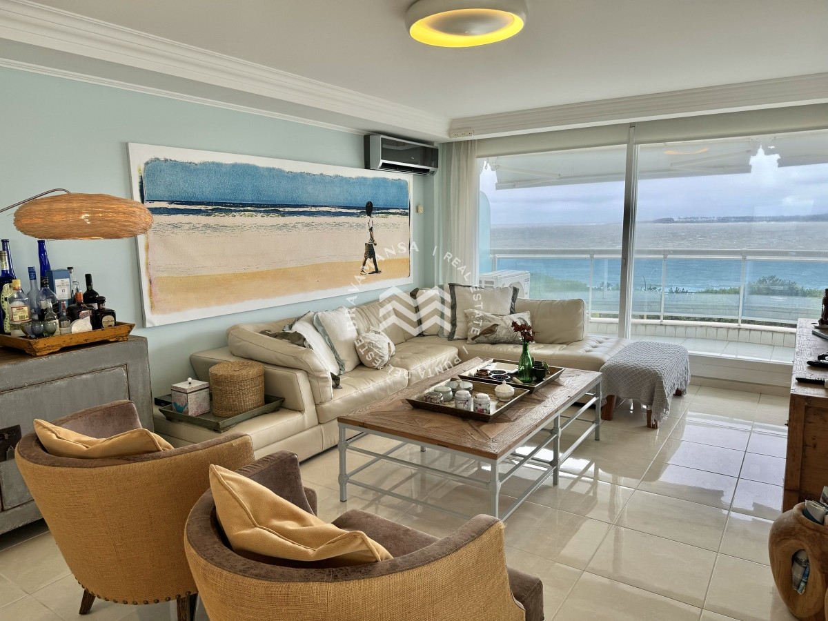 Apartamento ID.280 - Apartamento de 3 dormitorios y servicio frente al mar en Playa Mansa, ALQUILER TEMPORADA