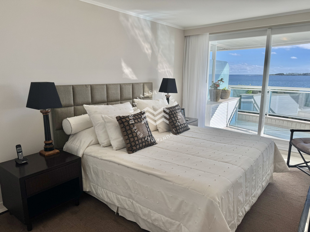 Apartamento ID.479 - VENTA Primera línea 2 dormitorios ensuite, playa mansa zona Enjoy