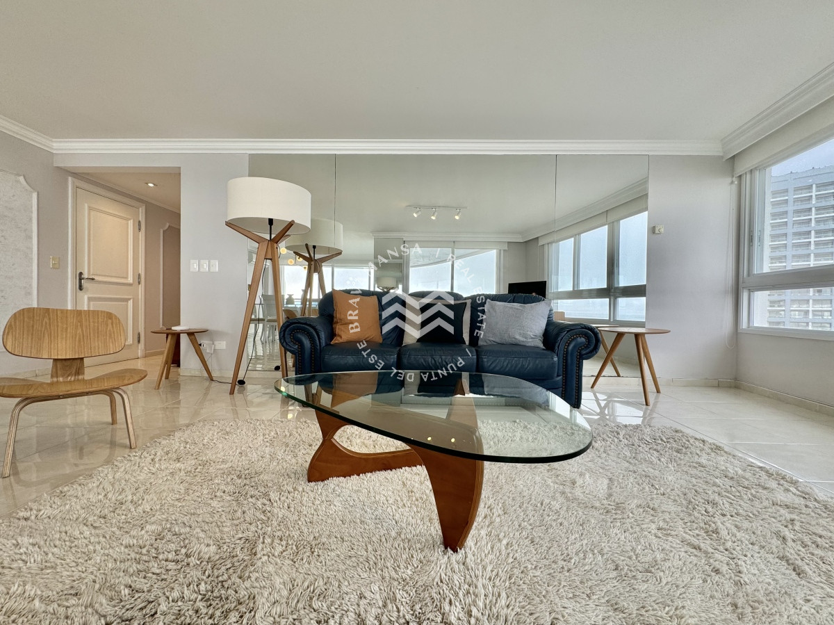 Apartamento ID.74 - OPORTUNIDAD 3 dormitorios y servicio primera línea Playa Mansa, Punta del Este