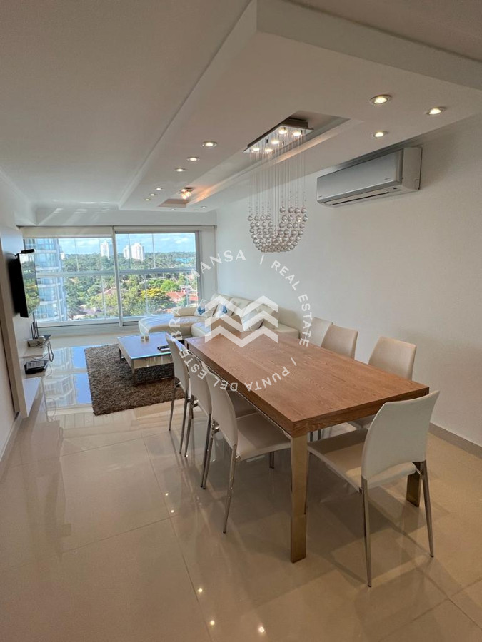 Apartamento ID.100 - ALQUILER INVERNAL 2 dormitorios Playa Mansa con vista al mar!