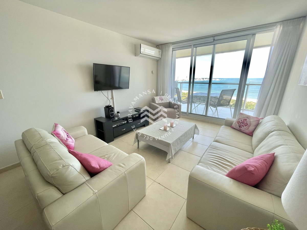 Apartamento ID.104 - ALQUILER TEMPORADA 2 dormitorios Playa Mansa frente al mar