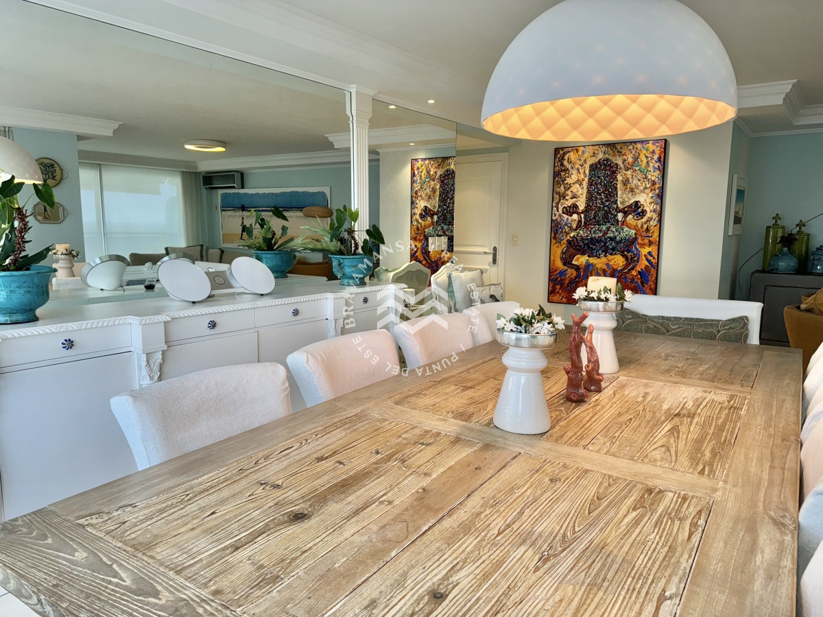 Apartamento ID.280 - Apartamento de 3 dormitorios y servicio frente al mar en Playa Mansa, ALQUILER TEMPORADA