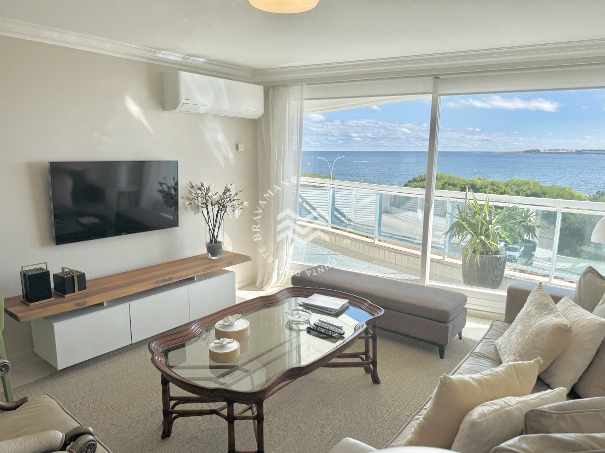 Apartamento ID.479 - VENTA Primera línea 2 dormitorios ensuite, playa mansa zona Enjoy