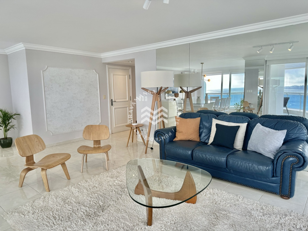 Apartamento ID.74 - OPORTUNIDAD 3 dormitorios y servicio primera línea Playa Mansa, Punta del Este