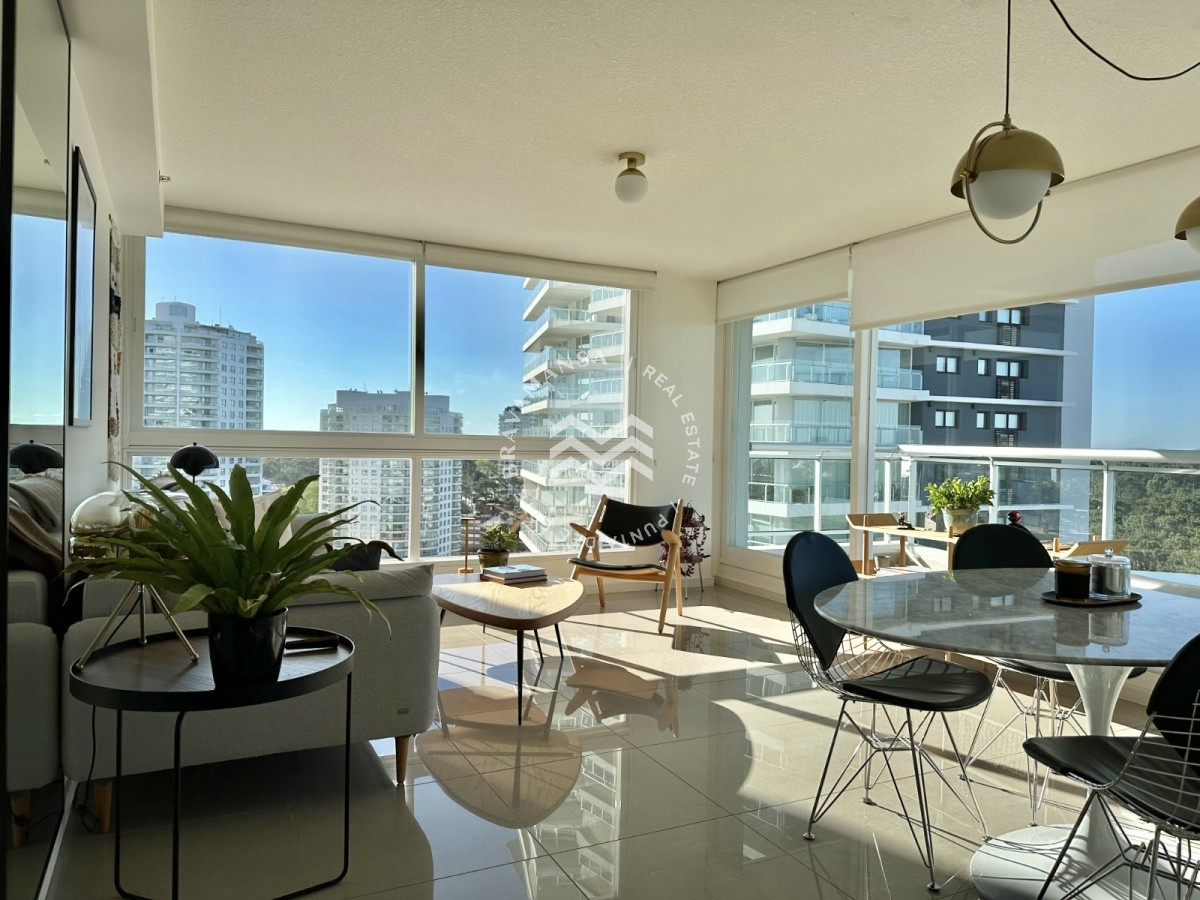 Apartamento ID.175 - ALQUILER DE VERANO 1 dormitorio moderno Torre One Punta del Este