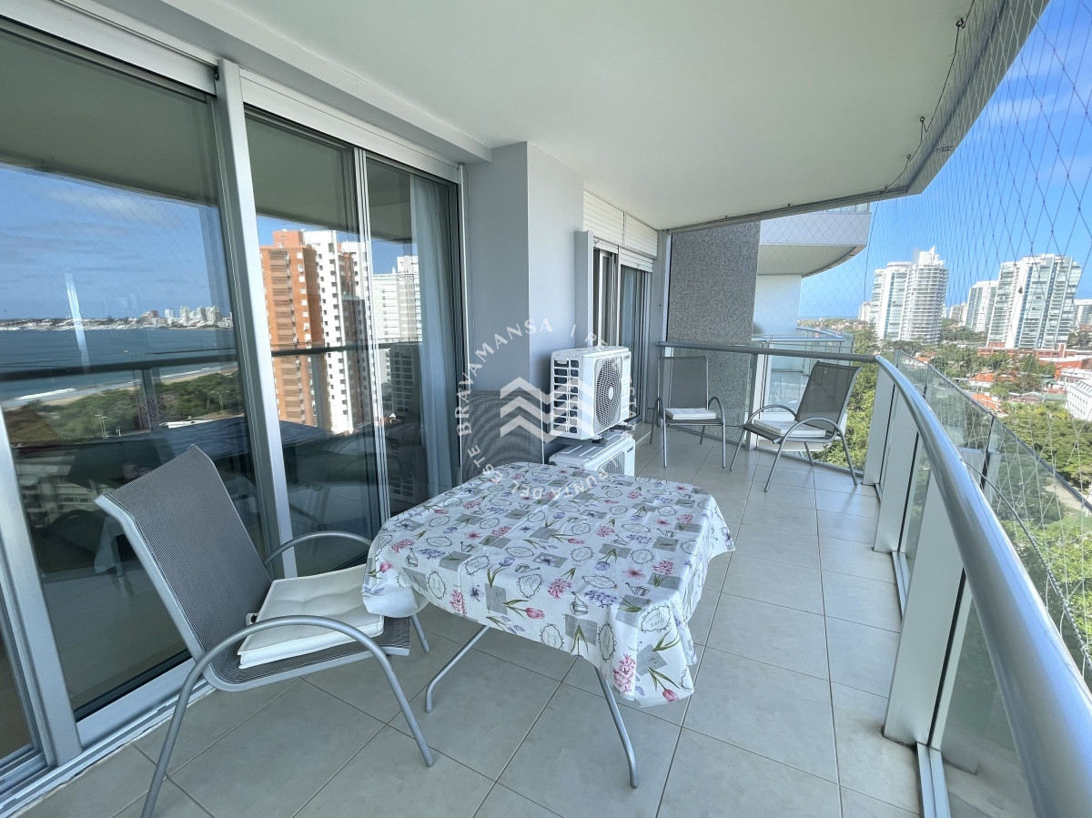 Apartamento ID.104 - ALQUILER TEMPORADA 2 dormitorios Playa Mansa frente al mar