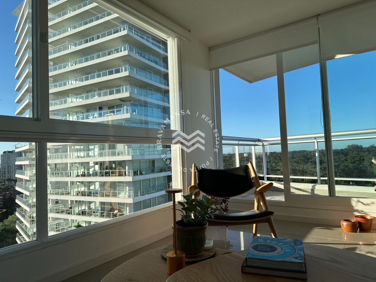 Apartamento ID.175 - ALQUILER DE VERANO 1 dormitorio moderno Torre One Punta del Este