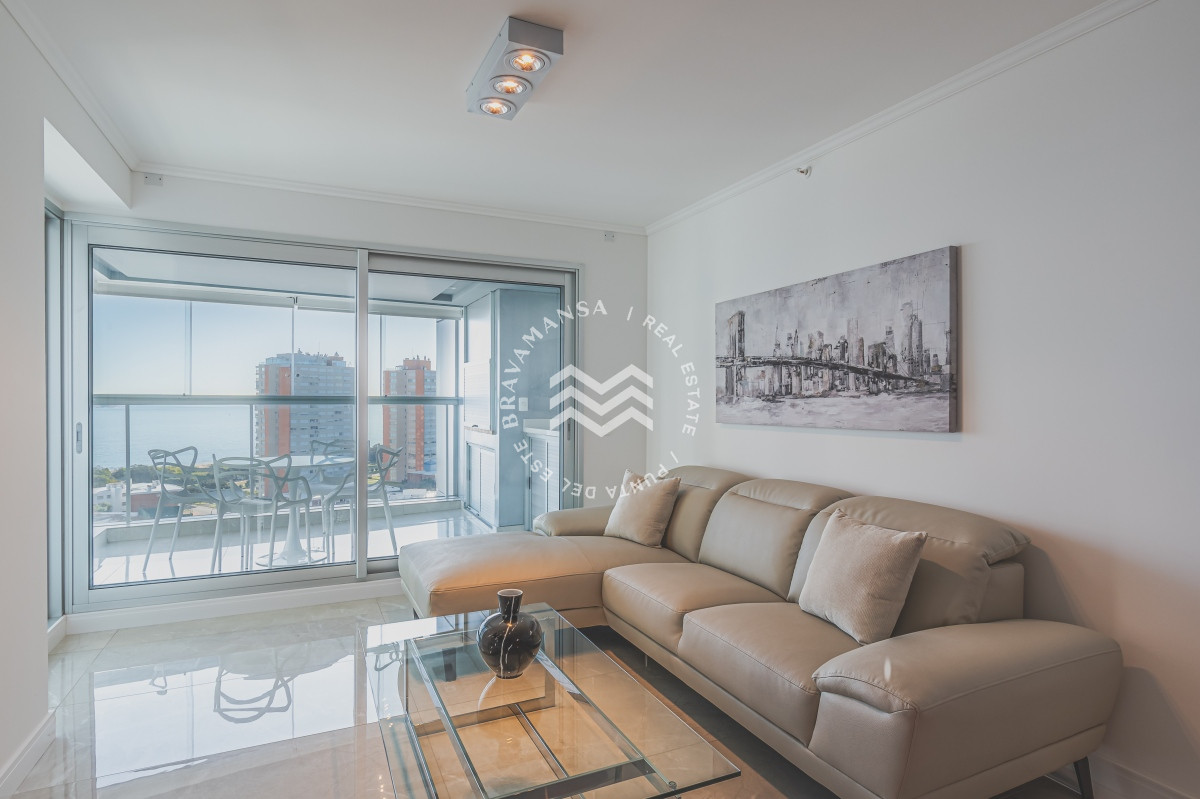 Apartamento ID.11 - VENTA Apto 2 dorm frente al mar en edificio con amenities PREMIUM