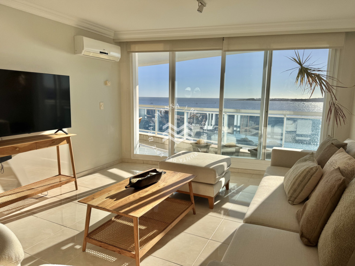 Apartamento ID.370 - Millenium Tower Primera linea Playa Mansa, 2 dormitorios ensuite
