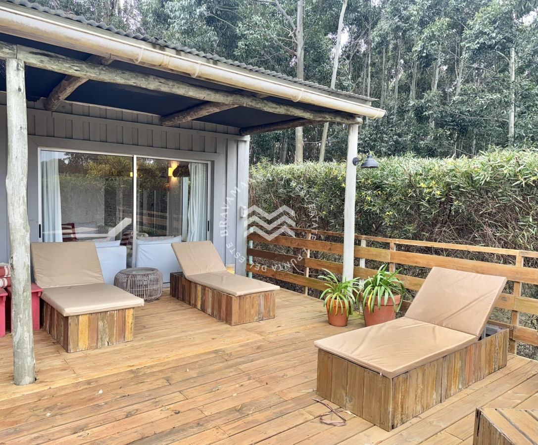 Casa ID.274 - ALQUILER DE VERANO 1 dormitorio y medio cerca de José Ignacio en barrio cerrado