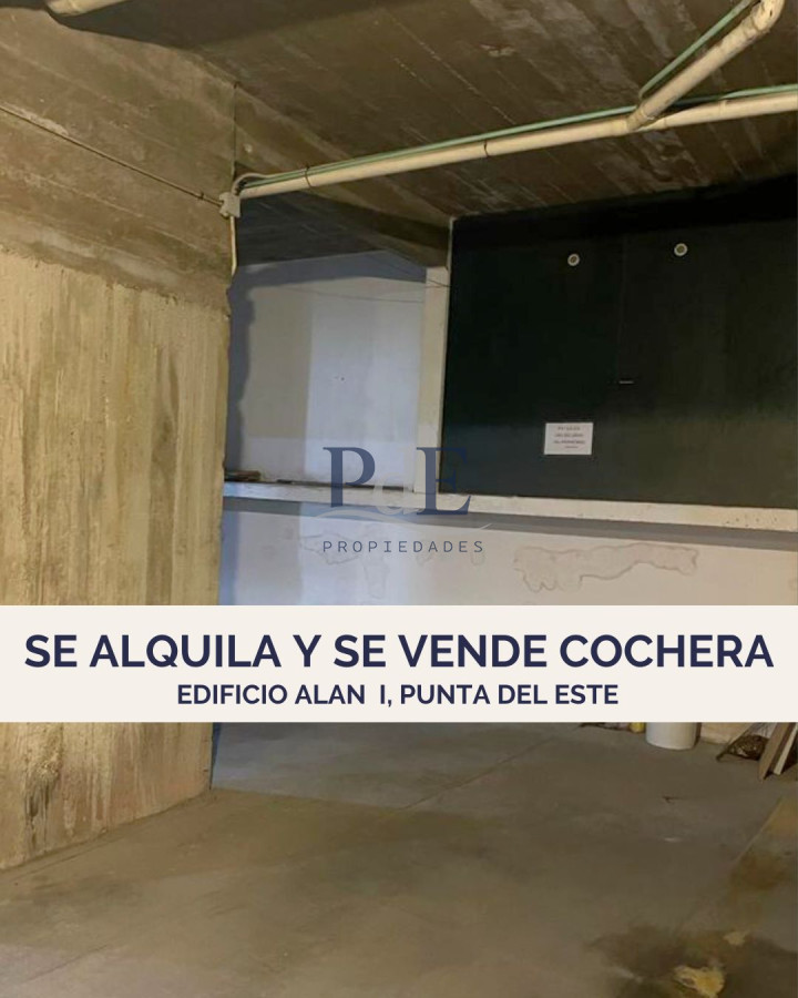 COCHERA EN VENTA Y ALQUILER - EXCELENTE UBICACIÓN - LA PASTORA