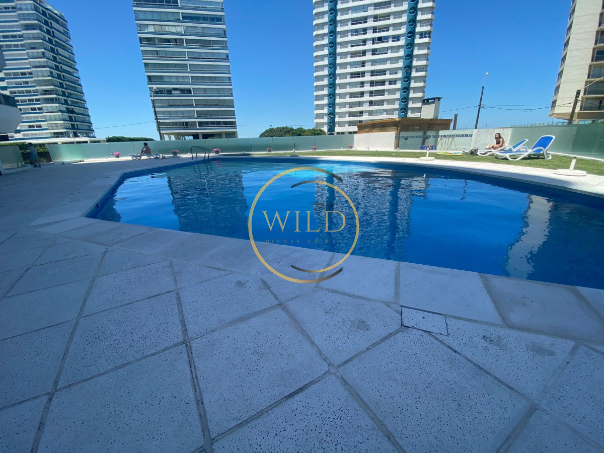 Apartamento ID.1487 - Alquiler invernal Espectacular ubicación  y vista al mar 1 dormitorio 