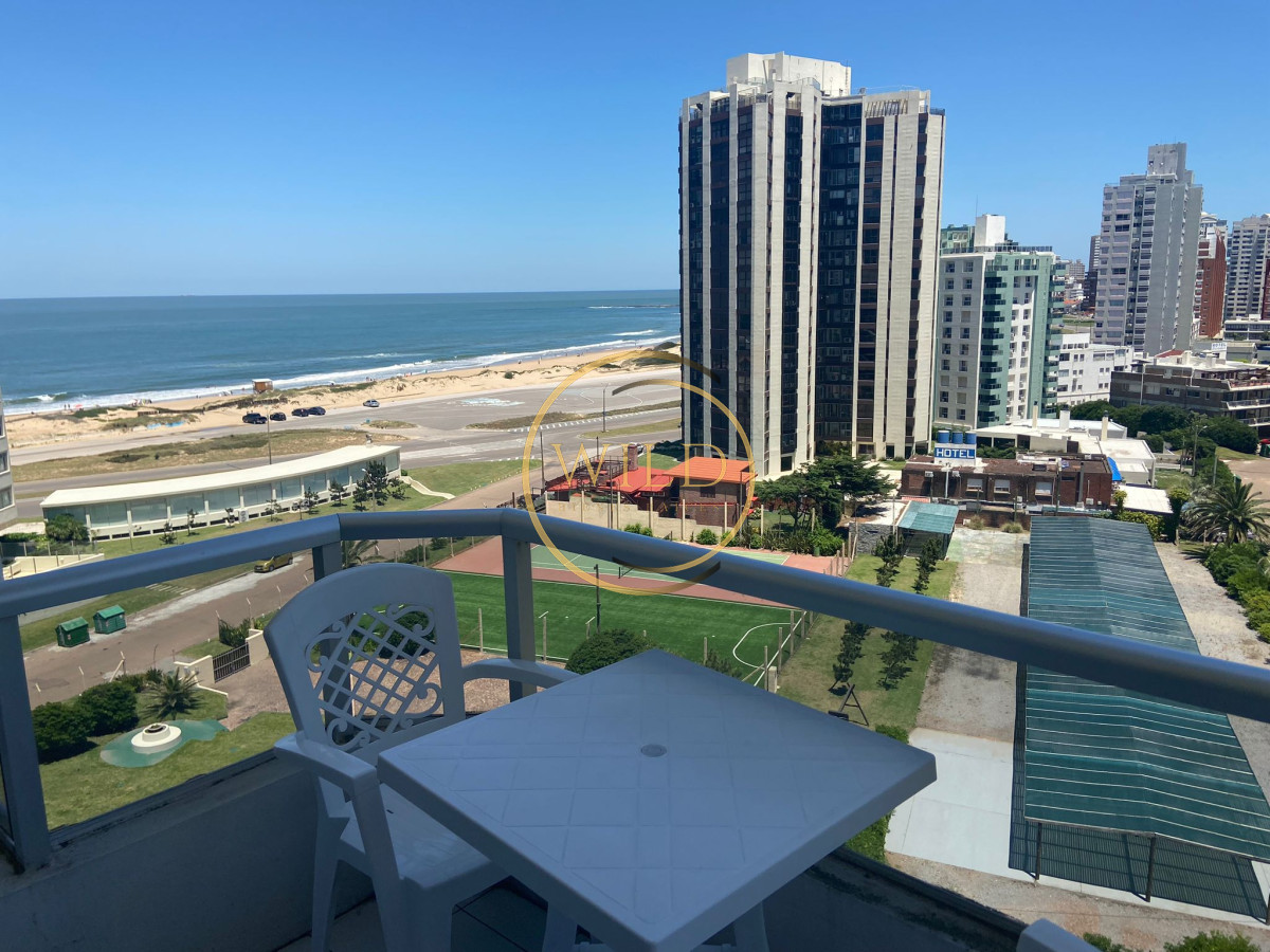 Apartamento ID.1487 - Alquiler invernal Espectacular ubicación  y vista al mar 1 dormitorio 