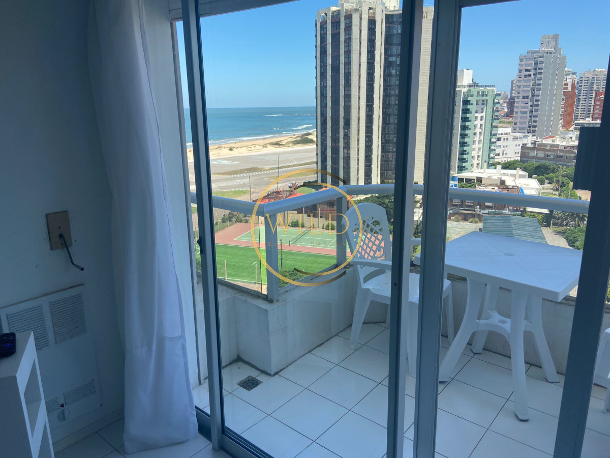 Apartamento ID.1487 - Alquiler invernal Espectacular ubicación  y vista al mar 1 dormitorio 