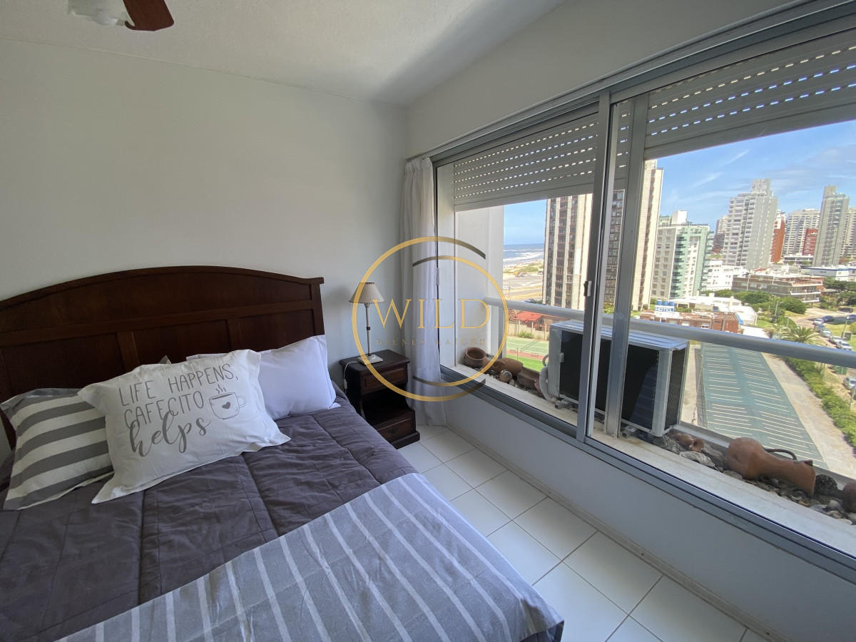 Apartamento ID.1487 - Alquiler invernal Espectacular ubicación  y vista al mar 1 dormitorio 