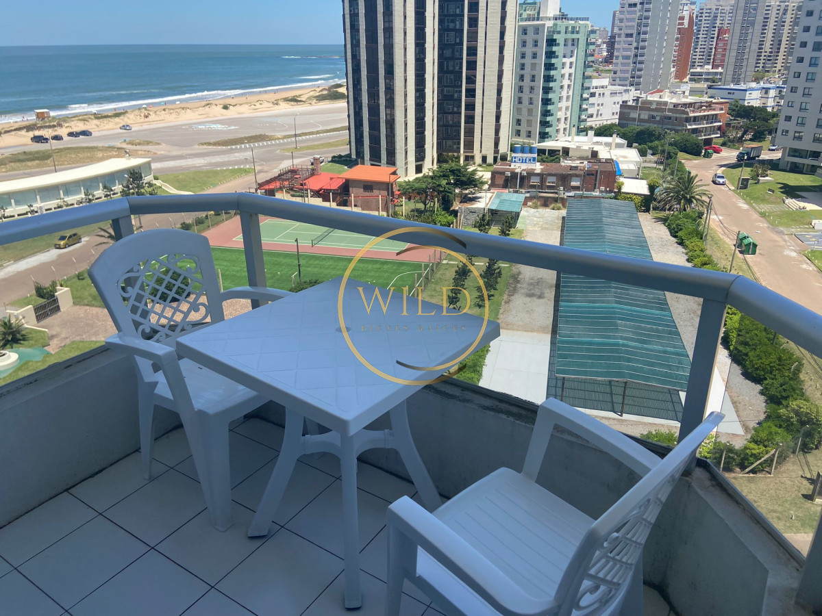 Apartamento ID.1487 - Alquiler invernal Espectacular ubicación  y vista al mar 1 dormitorio 