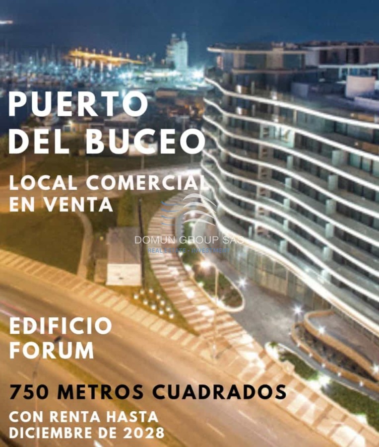 Local Comercial ID.85 - Oportunidad de Inversión, Local comercial en venta en Edificio Forum, Puerto del Buceo