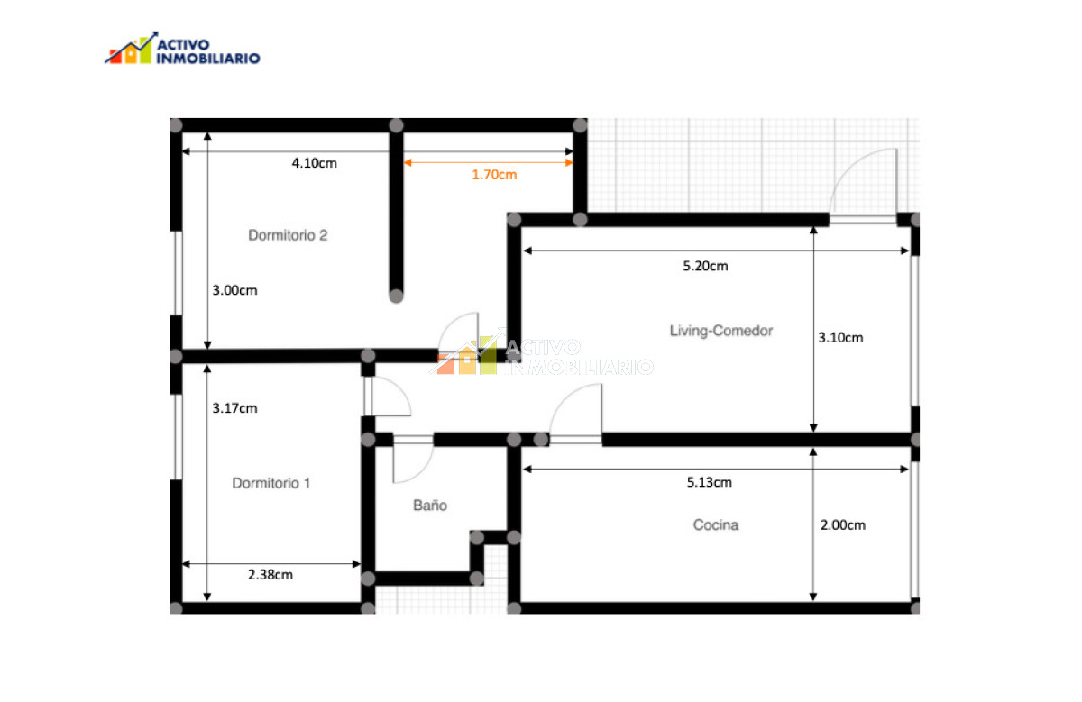 Apartamento ID.478 - Alquiler apartamento 2 dormitorios - Punta Gorda