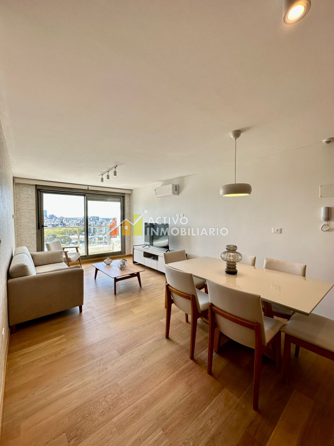 Apartamento ID.464 - Alquiler apartamento 1 dormitorio amoblado   con garaje 