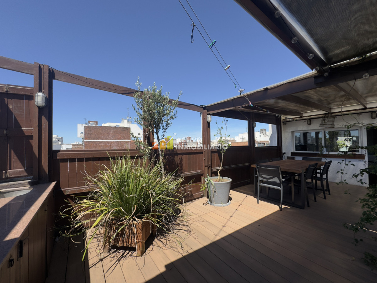 Apartamento ID.472 - Venta Penthouse 1 Dormitorio - Terraza con Parrillero garaje -Pocitos