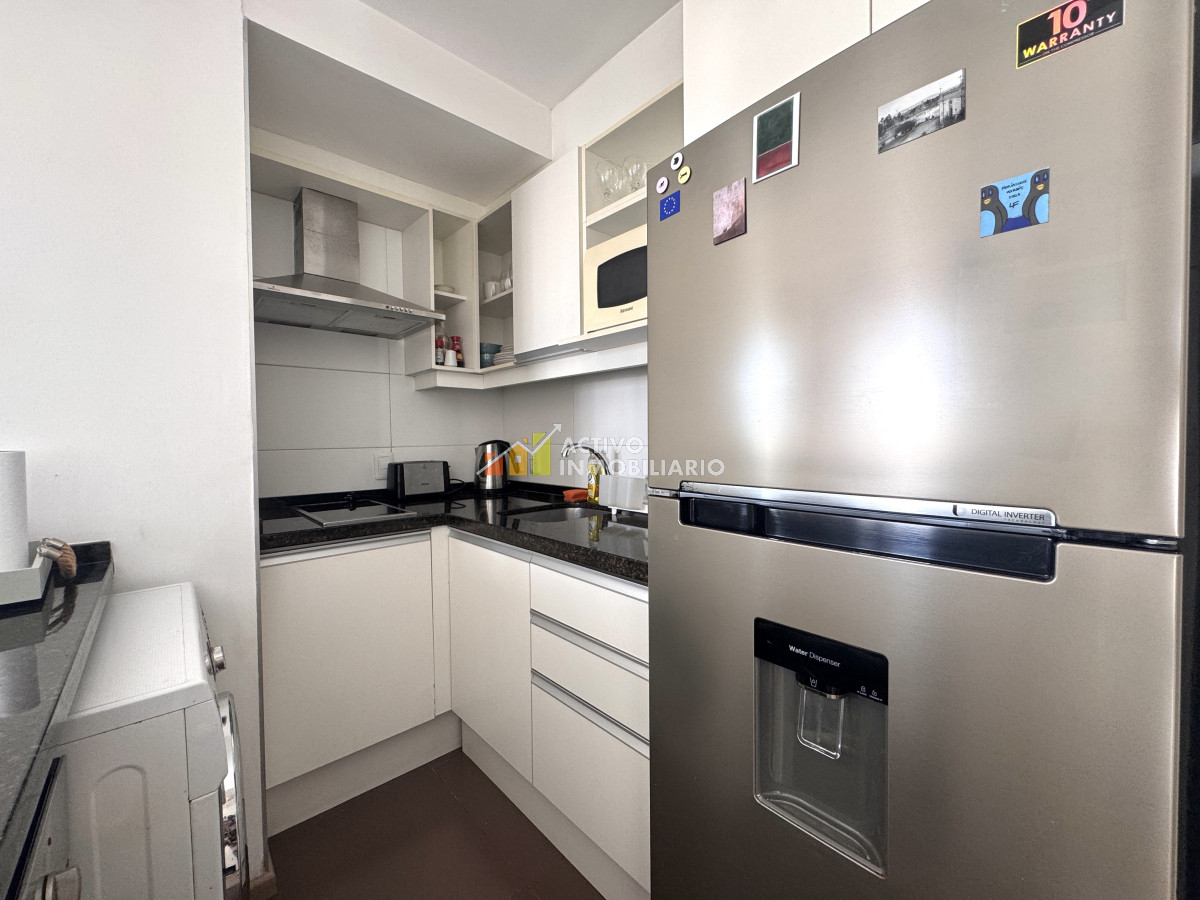 Apartamento ID.384 - Alquiler apartamento 1 dormitorio amoblado con garaje y terrazas 