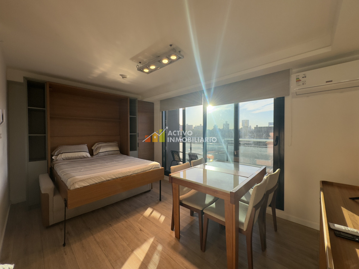 Apartamento ID.448 - Alquiler Monoambiente Amueblado con Garaje - More Buceo